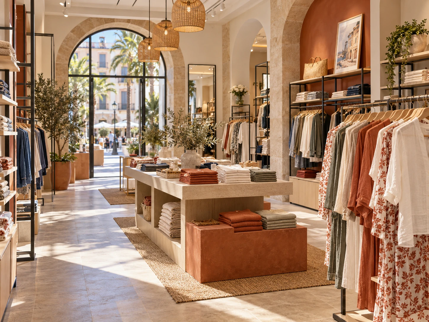 Textil-Store eines Market-Entry-Projekts in Spanien und Portugal