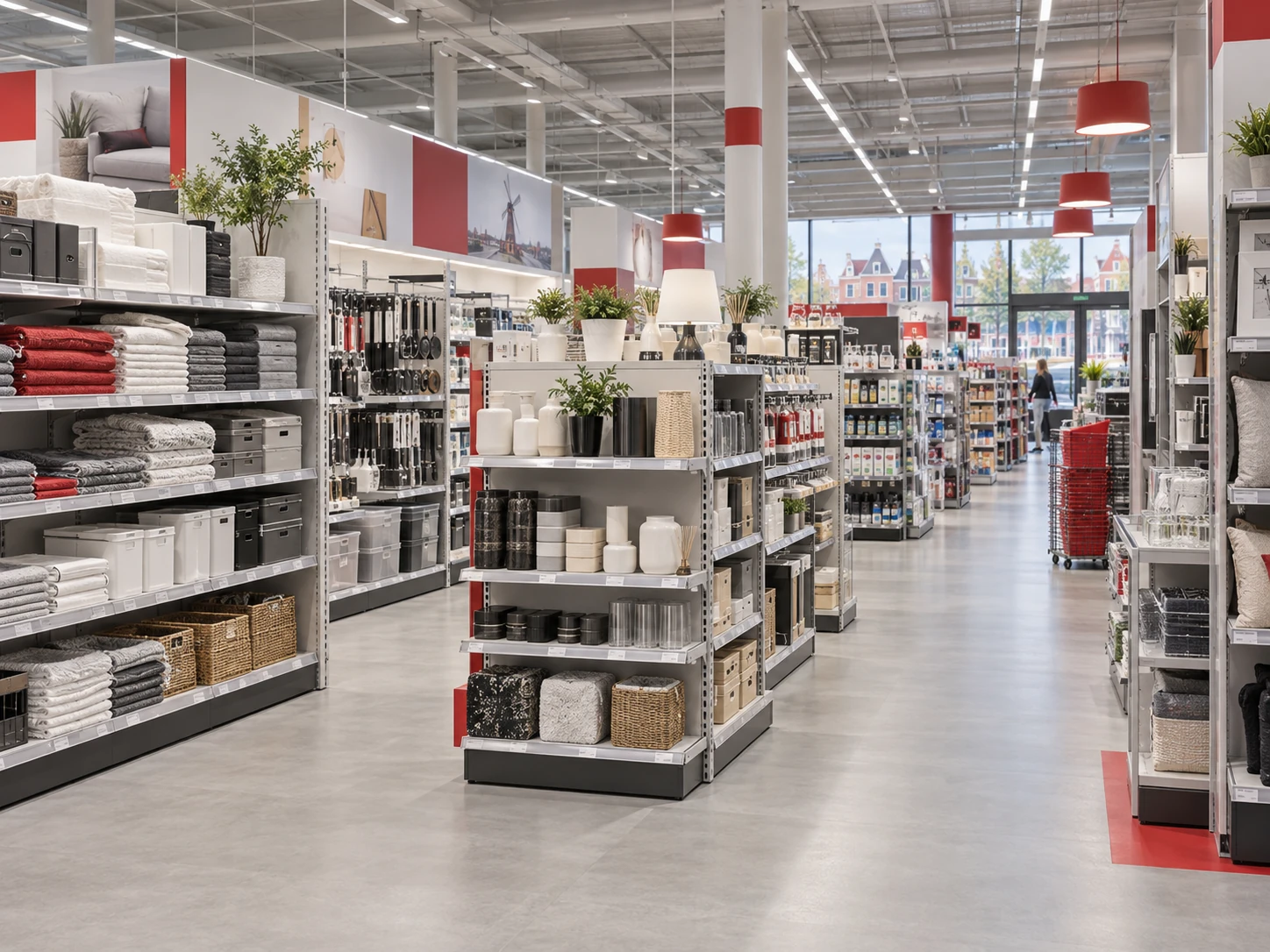 Non-Food-Store eines internationalen Retail Rollouts in den Niederlanden